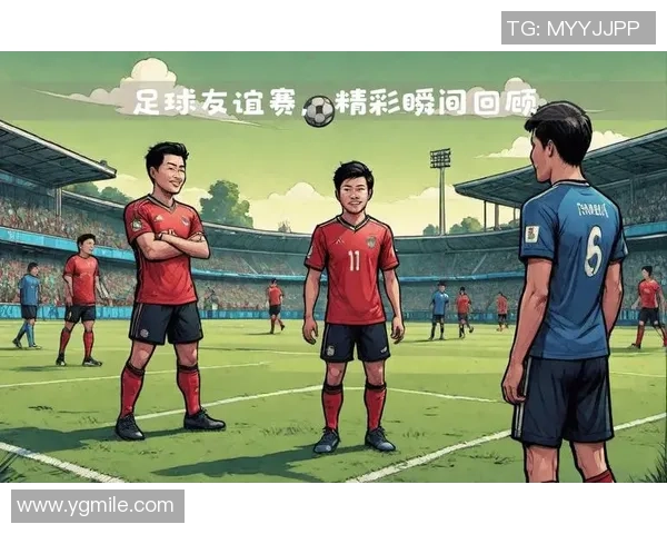 可爱卡通风格足球明星到场瞬间的精彩瞬间展示